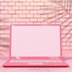 Enhance Your Digital Space with Trendy Desktop Pink Aesthetic Wallpaper