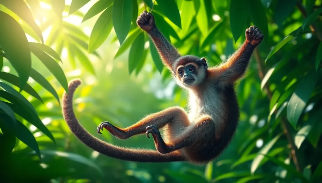 fun facts about spider monkeys