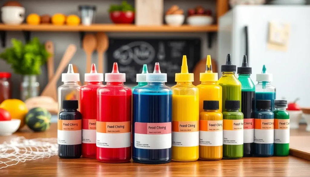 oil food coloring