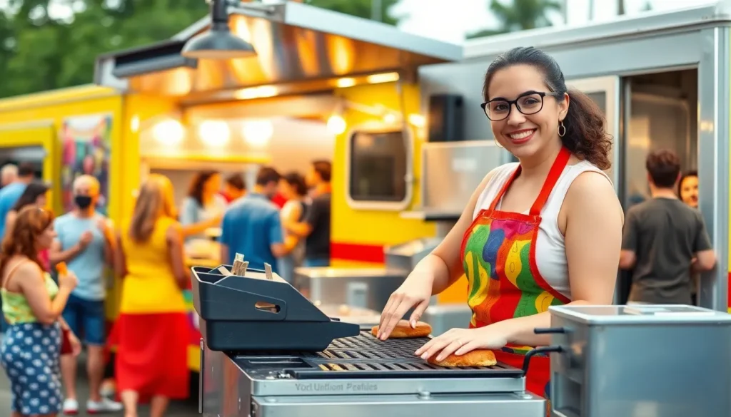 food trailer equipment