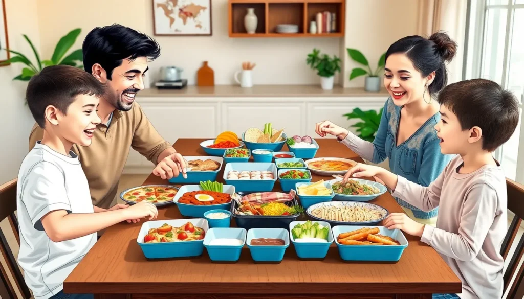 family take out meals